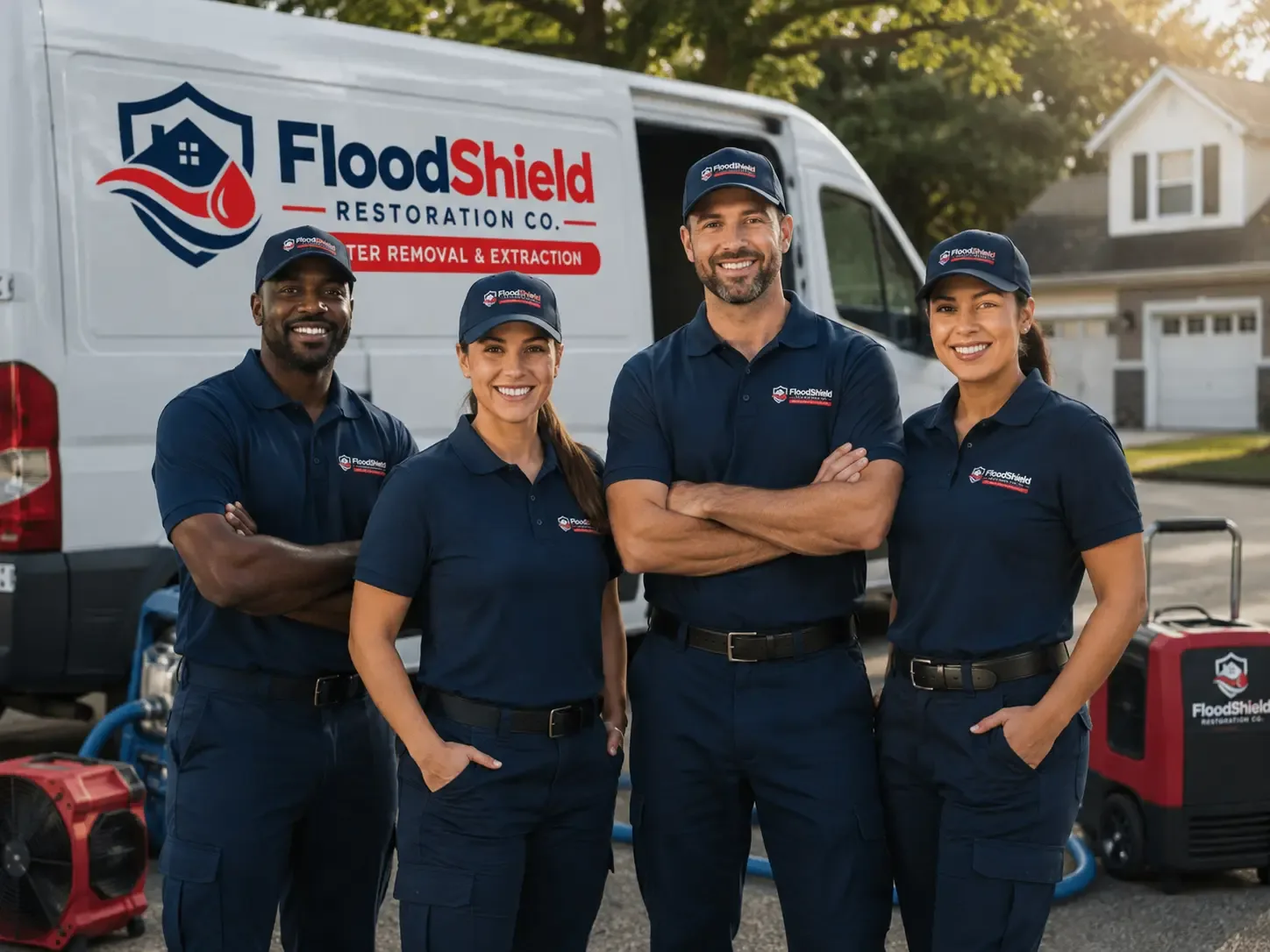 Flood Damage Restoration company in Willshire, OH